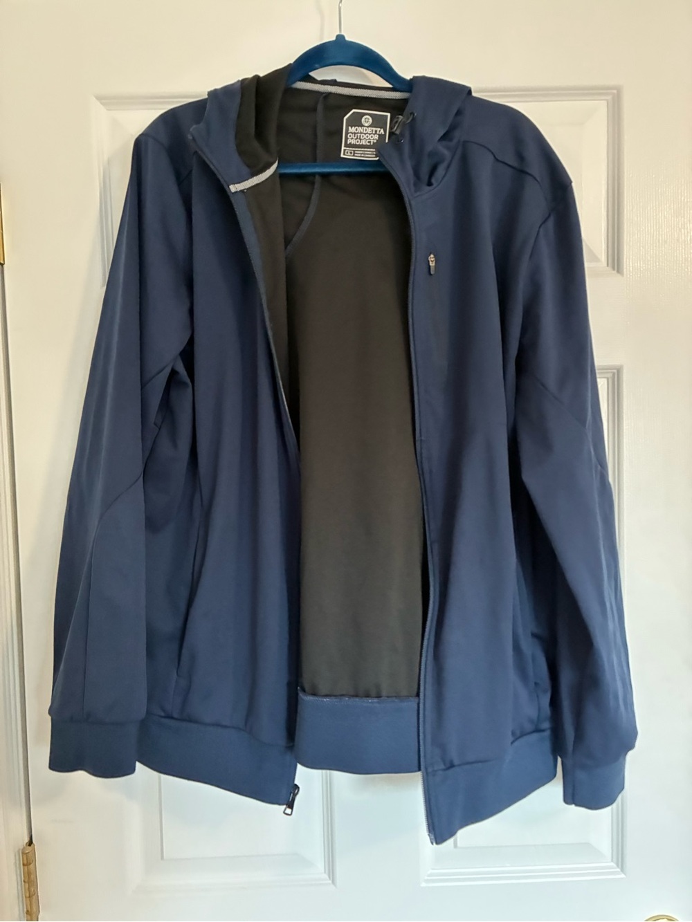 Mondetta Navy Hooded Lightweight Jacket